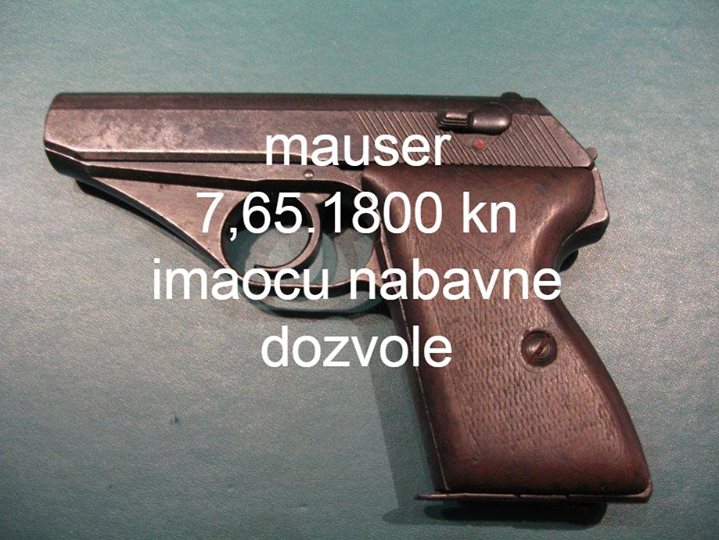 oglasi, Mauser 7,65
