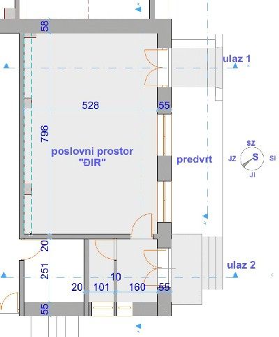 POVOLJNO poslovni prostor u Labinu 