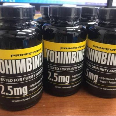     Yohimbine/Yohimbe HCL, 2.5 mg, 90 ka