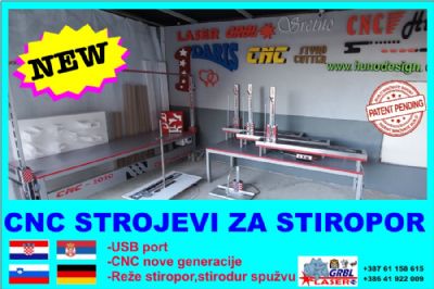 CNC ZA REZANJE STIROPORA