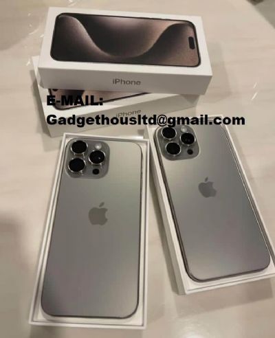 Apple iPhone 15 Pro Max, iPhone 15 Pro