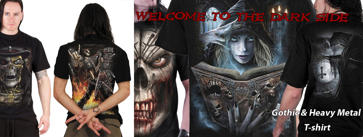 Gothic and Heavy metal T-shirts