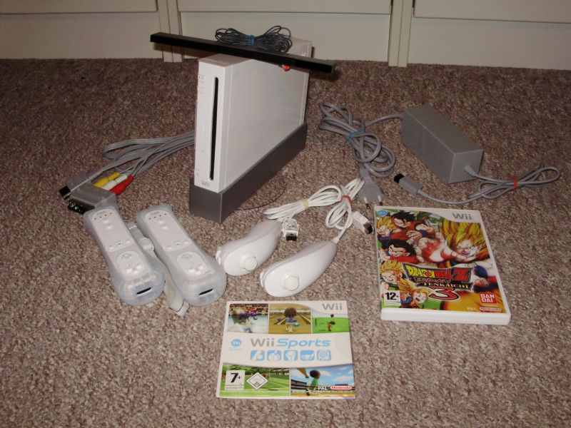 oglasi, nintendo wii + dbz budokai tenkaichi 3