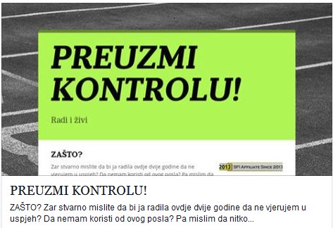 oglasi, PREUZMI KONTROLU!