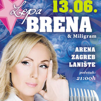 oglasi, Lepa Brena -ulaznice Arena Zagreb