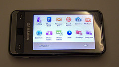Novo Samsung Omnia i900
